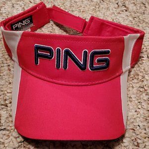 Red Ping Golf visor